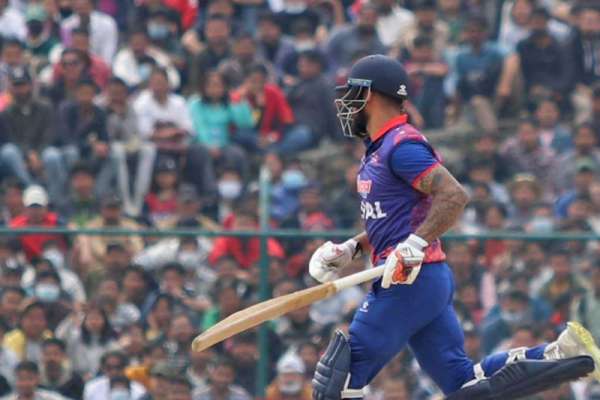 युएई बिरुद्धको आक्रामक क्रिकेट: नेपाल ९ रनले बिजयी 