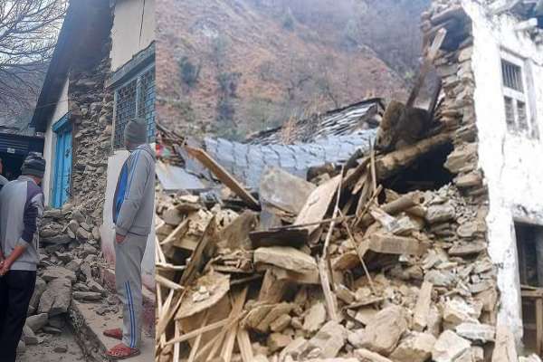 बाजुरा भूकम्प : एकको मृत्यु, दर्जन बढी घरमा क्षति