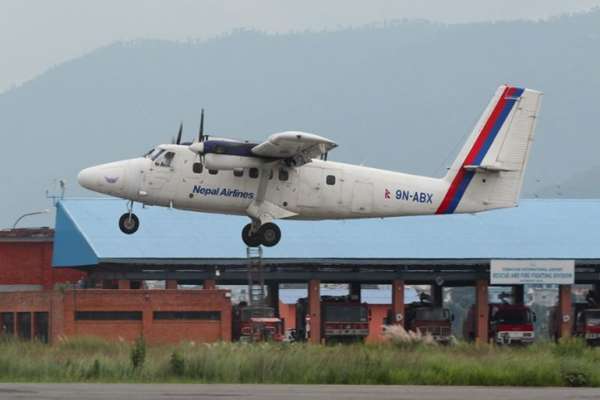 रेसुङ्गा विमानस्थलमा हरेक शुक्रबार उडान भर्दै नेपाल वायुसेवा निगम 