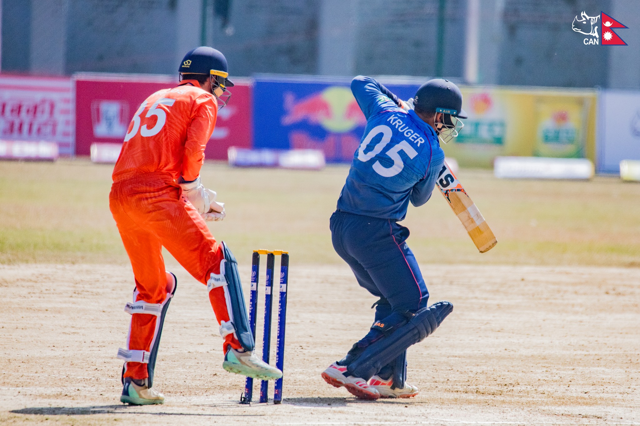 नामिबियाले नेदरल्यान्ड्सलाई २०४ रनको लक्ष्य दियो