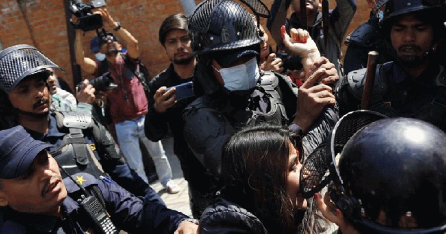 रुसी सेनामा रहेका नेपालीको उद्धारको माग गर्दै प्रदर्शन गर्ने १५ जना पक्राउ