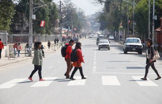 अब जेब्रा क्रसिङमा सवारी नरोक्नेलाई पाँच सय जरिवाना