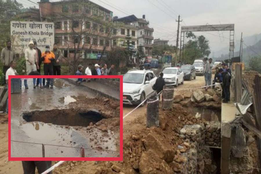 धादिङको धार्केमा पुनः सडक अवरुद्ध