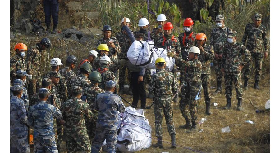 पोखरा विमान दुर्घटनाः शव काठमाडौँ पठाइँदै