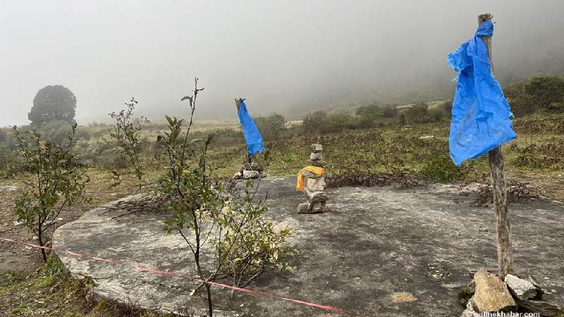 उत्तरी गोरखामा गाउँलेहरूले दिएनन् हेलिकप्टर ल्याण्ड गर्न