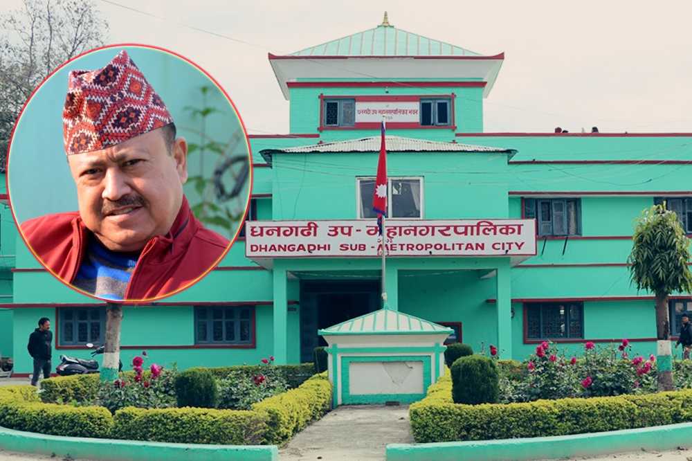 विपन्न नागरिकलाई दाहसंस्कार खर्च दिंदै धनगढी उपमहानगरपालिका