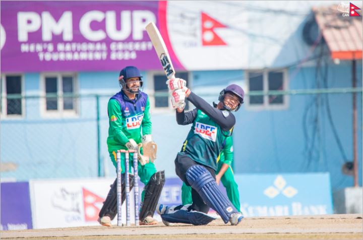 कुशलको अर्धशतकमा आर्मीले दियो सुदूरपश्चिमलाई २६३ रनको चुनौती, भट्टले लिए ६ विकेट