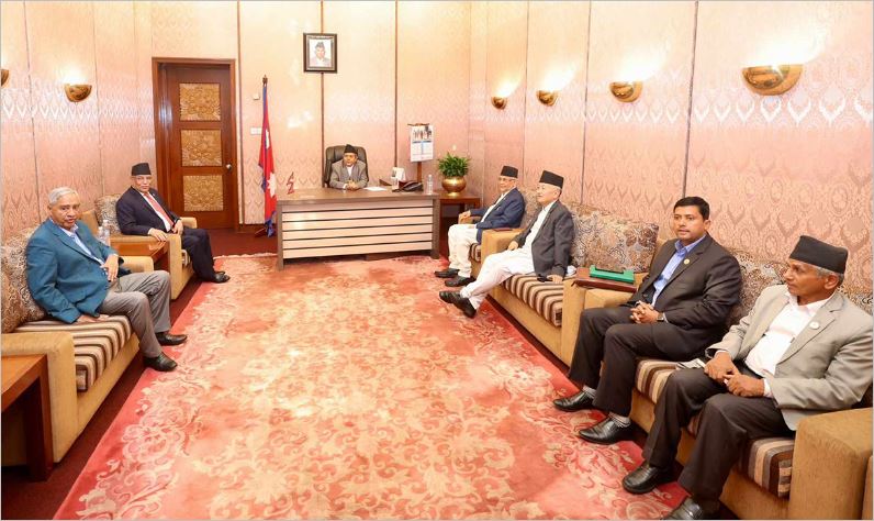 बानेश्वरमा सत्ता र प्रमुख प्रतिपक्षी दलका शीर्ष नेताबीच के विषयमा भयो कुराकानी?