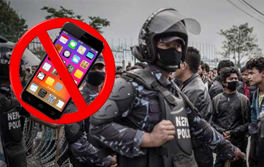 अबदेखि ड्युटीमा रहेका प्रहरीले मोवाइल चलाउन नपाउने