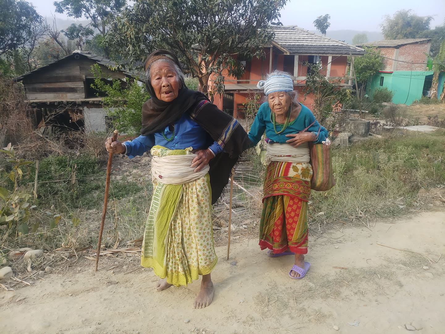 १०७ वर्षीया कली र ८७ वर्षीया भद्रमायाको लोभलाग्दो सहकार्य