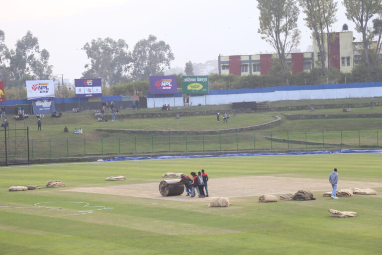 Kirtipur Cricket Ground Prepares for NPL