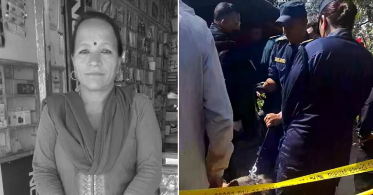 हत्या गरी घरभित्रै खाँबोमा बाँधिएको अवस्थामा महिलाको शव फेला, अनुसन्धान गर्दै प्रहरी