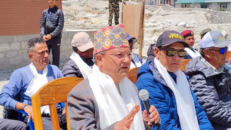 सरकारले थामे बस्तीको पुनःनिर्माण गर्ने