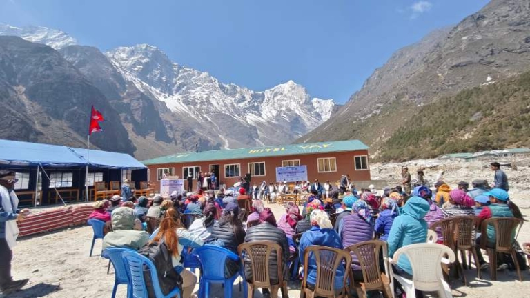 जलवायु परिवर्तनले पीडित थामेवासीलाई सहयोग गर्न सरकार प्रतिबद्ध छः प्रधानमन्त्री ओली
