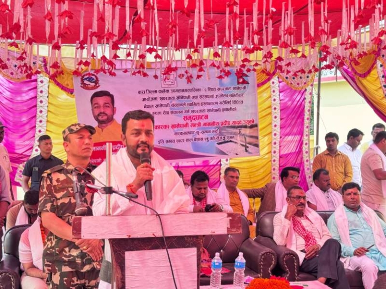 ‘कलैयाका बासिन्दाको खानेपानीसम्बन्धी समस्या समाधान हुने’