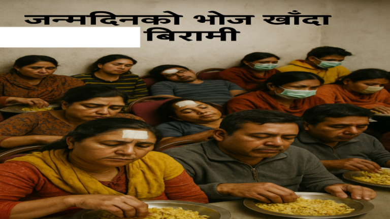 जन्मदिनको भोज खाँदा २७ जना बिरामी