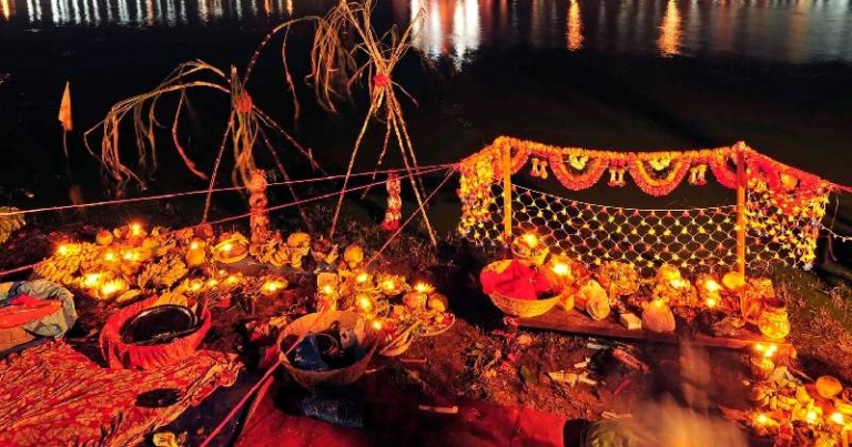 पर्सामा छठघाट सजाइयो