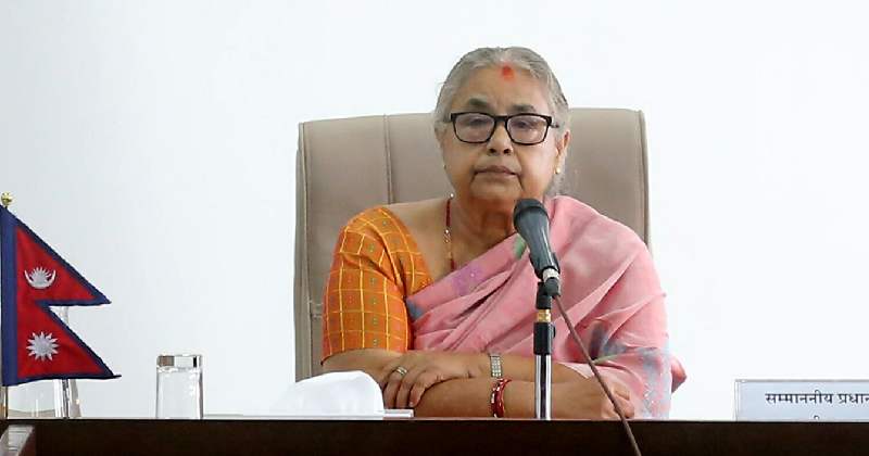 नीति निर्माण तहमा महिलाको सहभागिता आवश्यक : प्रधानमन्त्री कार्की