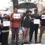 कार्की आयोगको प्रतिवेदन सार्वजनिक गर्न माग गर्दै काठमाडौँमा विरोध प्रदर्शन