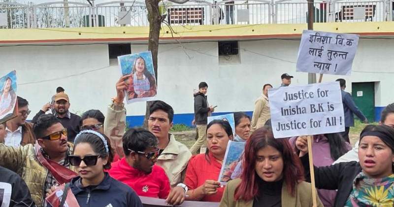 महिला हिंसाविरुद्ध माइतीघरमा प्रदर्शन