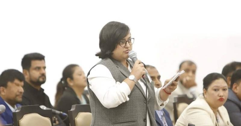 स्वास्थ्य बिमा सञ्चालन गर्न रास्वपा सांसद रञ्जु न्यौपानेको माग
