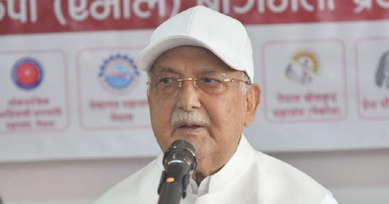 यो सरकार पाँच वर्ष कुनै हालतमा जाँदैन : केपी ओली