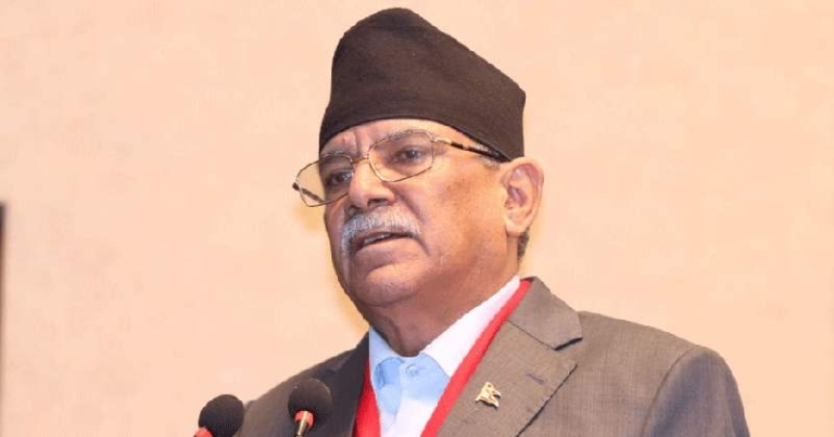 भोटेकोशी बाढीप्रति प्रचण्डको चिन्ताः नदी तटीय क्षेत्रका नागरिकलाई उच्च सतर्कता अपनाउन अपिल