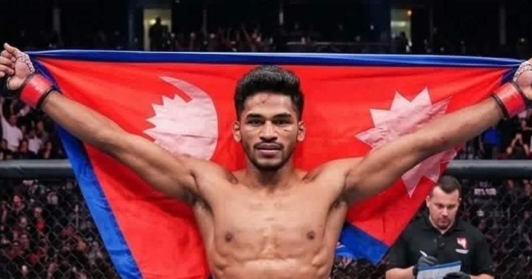 न्युजिल्याण्डका खेलाडीलाई हराउँदै रवीन्द्र ढाँट ‘रोड टू यूएफसी’को फाइनलमा