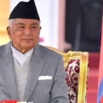 भोटेकोशी बाढीको क्षति बुझ्न प्रभावित क्षेत्रमा पुगे राष्ट्रपति पौडेल