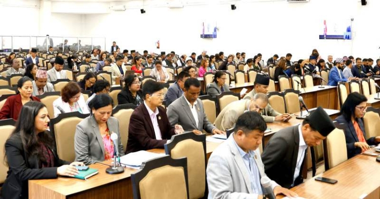 प्रतिनिधिसभामा छ विधेयक प्रस्तुत