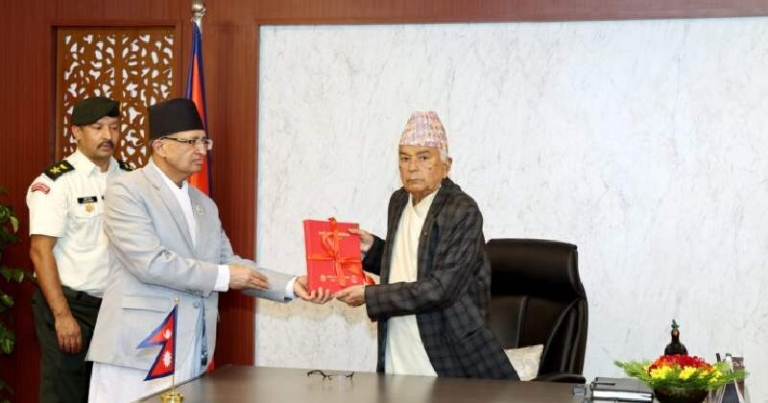 राष्ट्रपतिसमक्ष राष्ट्रिय समावेशी आयोगको वार्षिक प्रतिवेदन पेस