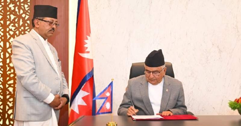 राष्ट्रपतिले जारी गरे विपद्सम्बन्धी अध्यादेश