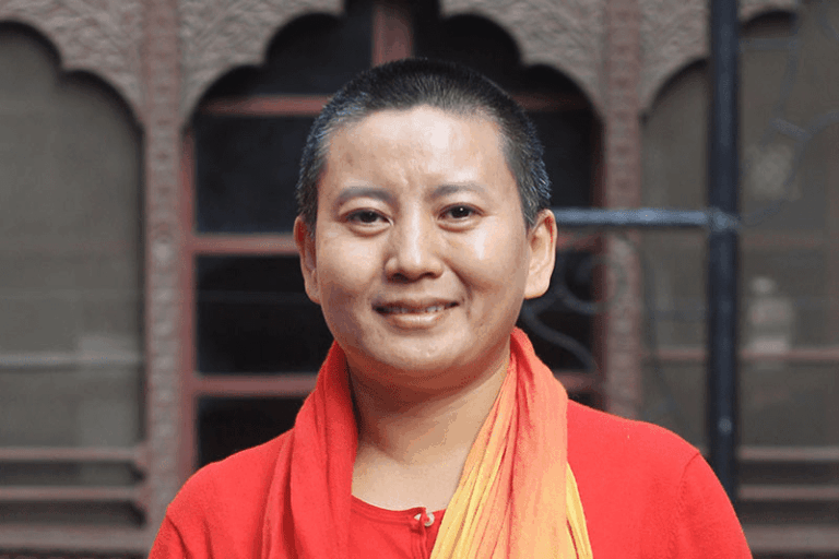 लुम्बिनी विकास कोषमा आनी छोइङ डोल्माको नियुक्ति बदर गर्न माग गर्दै आन्दोलन जारी